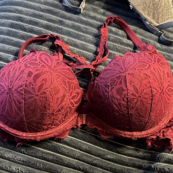 Victoria's Secret Other - Victoria's Secret Lace Bra in Deep Red